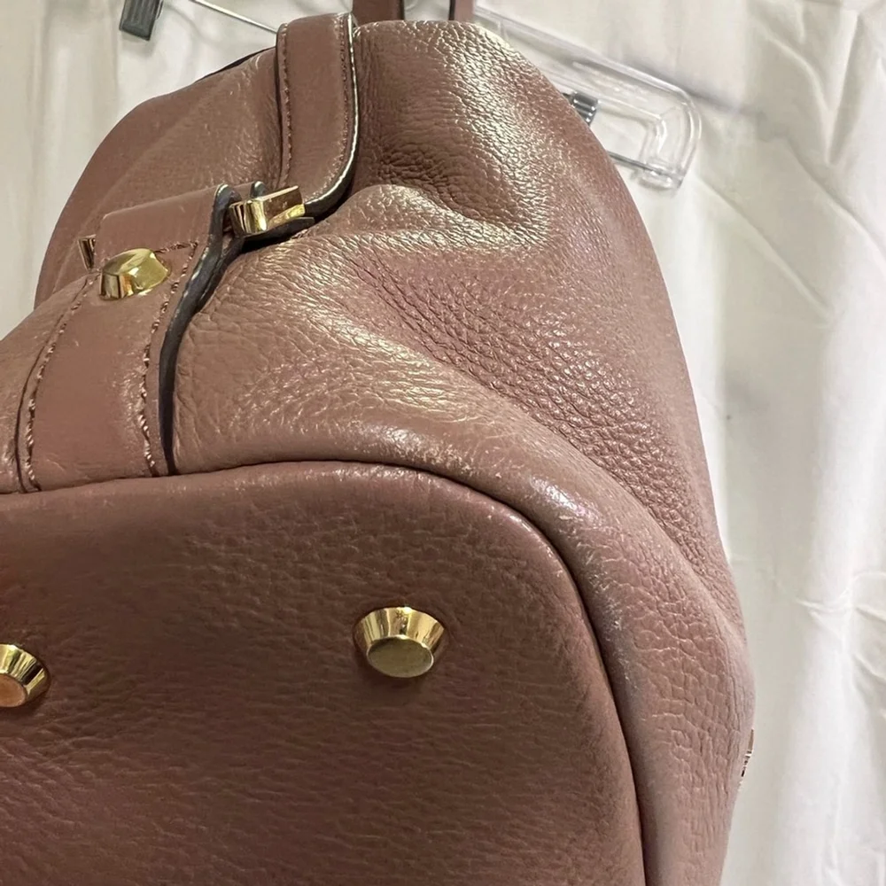 Michael Kors Brown Leather Shoulder Bag